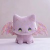 Kawaii Fleur de Cerisier Chauve-Souris Chat Peluche Jouet en Peluche Chauve-Souris en Peluche Enfants Cadeau d’Anniversaire C