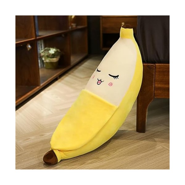 Mignon Banane en Peluche Doux Oreiller canapé Coussin Mignon en Peluche poupée Enfants Fruit Jouet Enfants Cadeau d’Anniversa