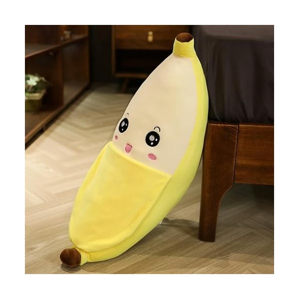 Mignon Banane en Peluche Doux Oreiller canapé Coussin Mignon en Peluche poupée Enfants Fruit Jouet Enfants Cadeau d’Anniversa