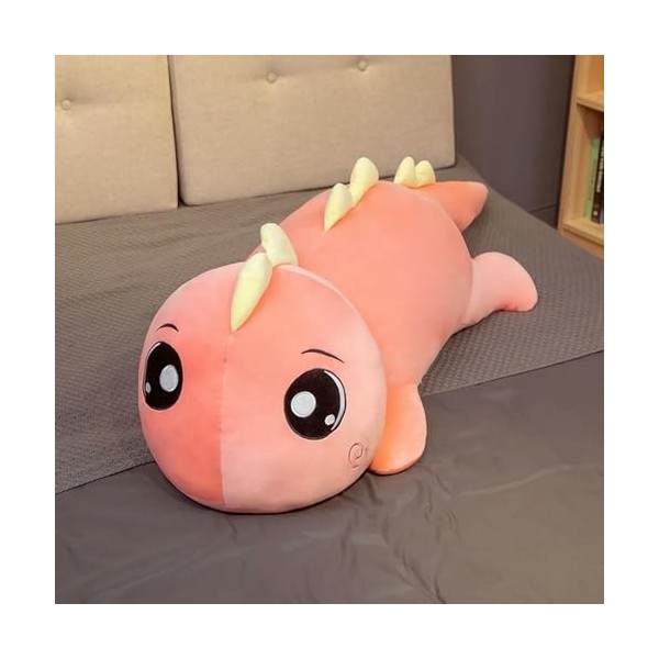 Kawaii Big Eyes Dinosaure Peluche Jouet en Peluche Dessin Animé Animal Dinosaure Poupée Petite Amie Oreiller De Couchage Enfa