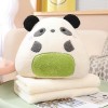 Kawaii Animal Peluche Oreiller avec Couverture De Bande Dessinée Ours Lapin Souris Peluche Jouets Dos Canapé Coussin Grand Ca
