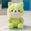 SaruEL Chat Peluche Animal Chat Peluche Oreiller Mignon Chat en Peluche Oreiller Poupée Kawaii Chaton Poupée Chat Peluche Jou