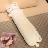 Kawaii Doux Long Chat Oreiller en Peluche Jouet Sieste Oreiller Maison Confort Coussin Enfants Cadeau D’Anniversaire Mignon A