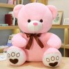 SaruEL Haute Qualité Mignon Arc Ours en Peluche Poupée en Peluche Animal Ours en Peluche Jouet Fille Cadeau D’Anniversaire Ca