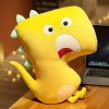 NOpinz Mignon Dessin Animé Dinosaure en Peluche Jouet Doux en Peluche Animal Dinosaure Poupée Sieste Coussin De Repos Chaise 