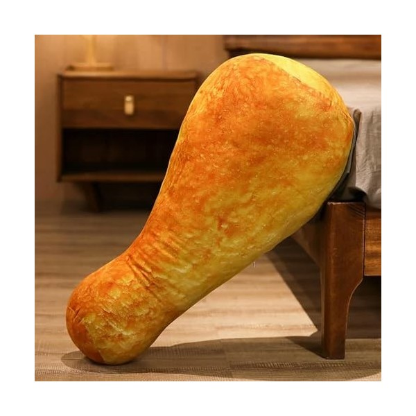 SaruEL Cuisse de Poulet Jouet en Peluche Mignon Cuisse de Poulet Frit Orléans Poulet Cuisse Tapis Cadeau d’Anniversaire Enfan