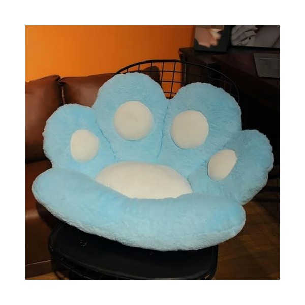 SaruEL Mignon Ours en Peluche Patte Oreiller en Peluche Tapis de Sol Tapis Kawaii décoration Cadeaux 60cm 1