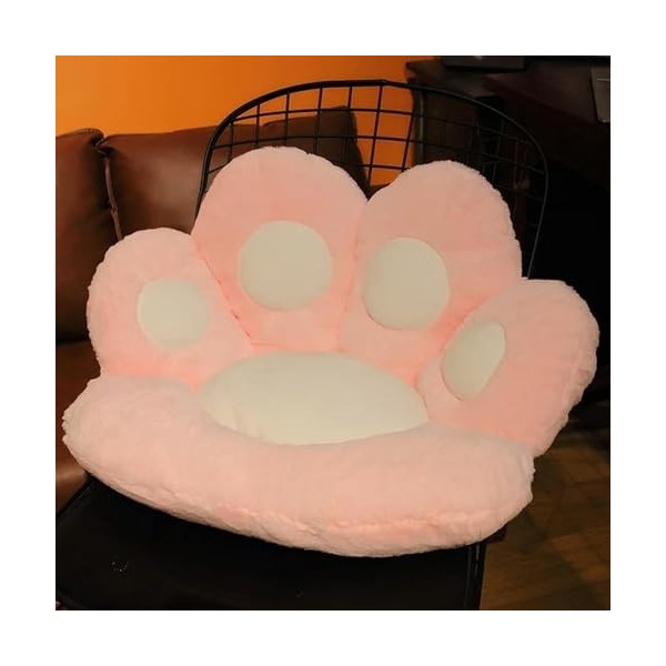 SaruEL Mignon Ours en Peluche Patte Oreiller en Peluche Tapis de Sol Tapis Kawaii décoration Cadeaux 60cm 1