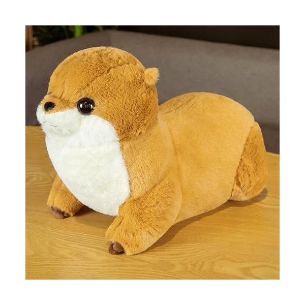 SaruEL Loutre Mignonne Peluche Jouet Animal Loutre Oreiller Peluche poupée Douce Kawaii décoration de Chambre Enfants Cadeaux