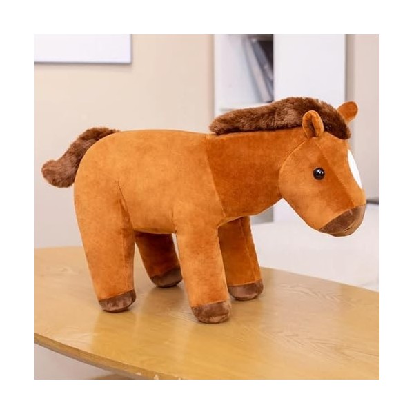 SaruEL Haute Qualité Kawaii Cheval en Peluche Jouets en Peluche Animal Poupées Enfants Cadeaux D’Anniversaire Maison Salle Dé