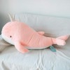 EacTEL Coussin de baleine géante en peluche jouet baleine coussin baleine poupée cadeau de Noël cadeau danniversaire 60cm 3