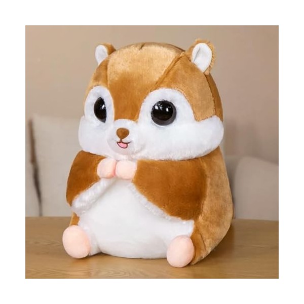 SaruEL Hamster Mignon en Peluche Animal Kawaii Peluche Souris poupée Enfants Jouets Meilleur Enfant Cadeau de Noël Nouvel an 