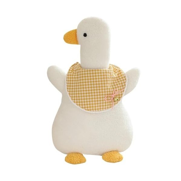 EacTEL Jouet en Peluche de Dessin animé, poupée de Canard Mignonne, écharpe, Coussin de Canard, canapé-lit, Coussin de Dossie