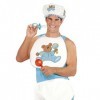 NET TOYS Costume de bébé déguisement pour Adulte Bleu Mardi Gras déguisement de bébé Carnaval Petit Enfant Tenue garçon Enter