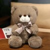 EacTEL Kawaii Ours Peluche Jouet Plante en Peluche Ours Embrasse Rose Oreiller Fleur Poupée Jouet Enfants Fille Saint-Valenti