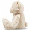 Steiff Bearzy 241536 Ours en Peluche - Doudou pour bébé - Doux et Lavable - Beige 28 cm 