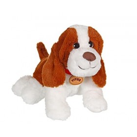 GIPSY TOYS – Peluche interactive - Titus, mon chien en peluche qui marche, aboie et fait le beau&nbsp;comme un vrai, dès 18 mois