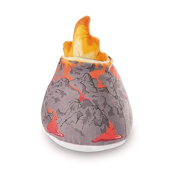 NICI Peluche Volcan avec Nuage et feu « Dragonia », 46720, Gris/Orange