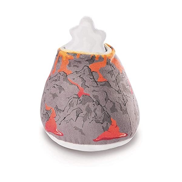 NICI Peluche Volcan avec Nuage et feu « Dragonia », 46720, Gris/Orange