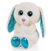 NICI- Hasen L’Originale – Glubschis Wolli-Dot 45cm – Peluches Lapins avec de Grands Yeux Scintillants – Jouets Douillets – Do