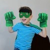 SATKULL Gants de super-héros en peluche douce pour enfants - Accessoires de costume de super-héros - Gants de cosplay pour ga