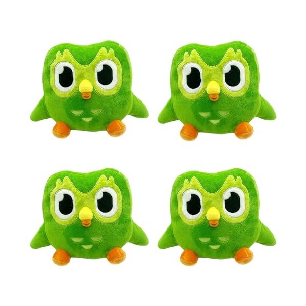 BUKISA Jouet en Peluche Hibou Vert, Animaux en Peluche Hibou Vert Doux 8 * 12 Pouces, Jouet en Peluche Grand Hibou Vert Potel