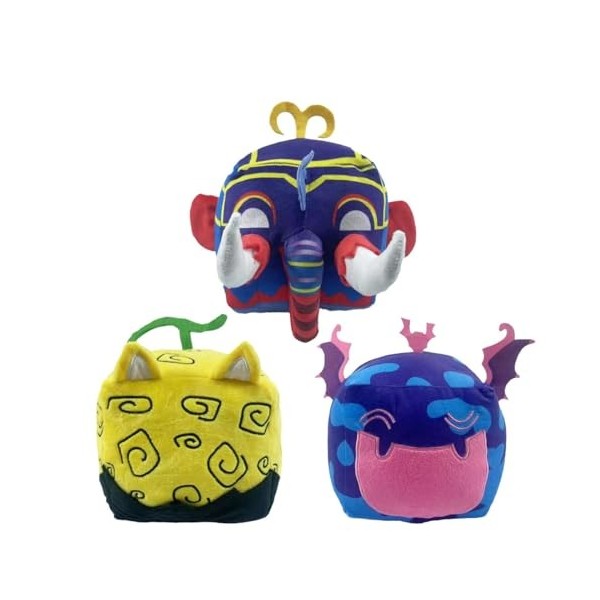 GODDIS Peluche BloxFruits – 15 cm, Peluche BloxFruits, Oreiller en Peluche Doux, poupée en Peluche Monstre BloxFruits Mignonn