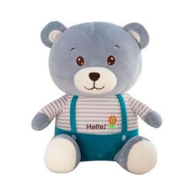 Haute Qualité Mignon Arc Ours en Peluche Poupée en Peluche Animal Ours en Peluche Jouet Fille Anniversaire Cadeau De Noël 40c