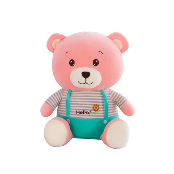 Haute Qualité Mignon Arc Ours en Peluche Poupée en Peluche Animal Ours en Peluche Jouet Fille Anniversaire Cadeau De Noël 40c