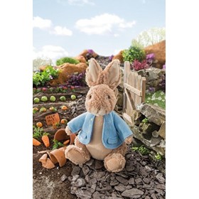 Gund Beatrix Potter A26415 Peluche Peter Rabbit Grand Gilet Bleu 30 cm