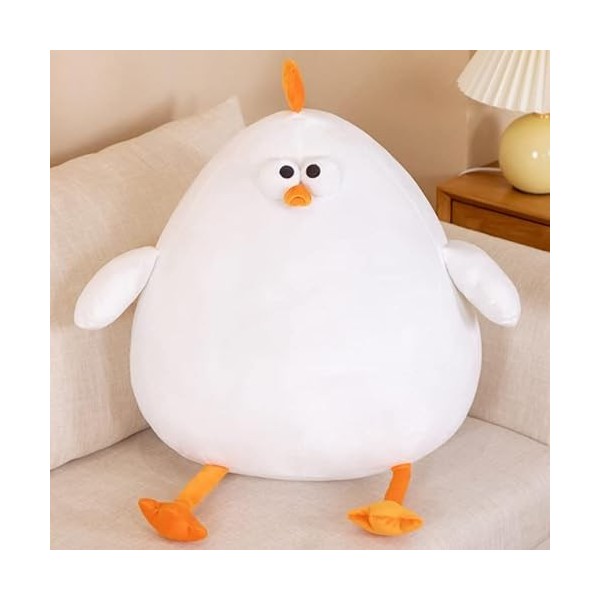 DHESSO 25 cm-90 cm Moche Mignon Petit Poulet Jaune Couverture Jouet poupée bébé Super Doux Oreiller en Peluche Jouet Chambre 