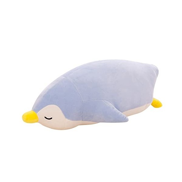 Peluche de Pingouin Enfant Cadeau,Oreiller en Peluche,Coussin Poupée Manchot Mignon,Animaux en Peluche De Pingouin,Traversin 