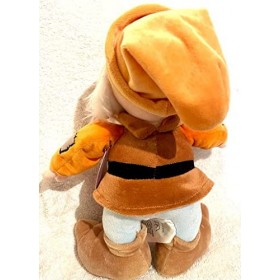 Blanche-Neige et sept nains en peluche douce avec étiquette