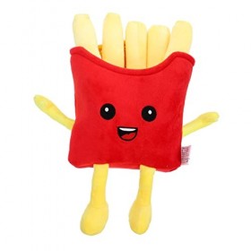 STAHAD Oreiller en Peluche Frites Coussin Câlin Doux Oreiller De Nourriture Drôle Jouet en Peluche Coussin Alimentaire Coussi