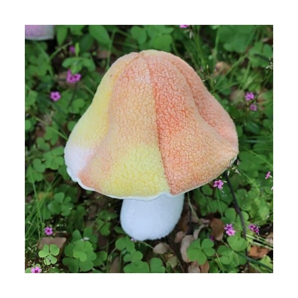 Peluche Champignon Oreiller canapé décoration Coussin Peluche Jouet créatif Champignon Enfants poupée en Peluche Cadeaux de H