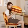 GagaLu Nouveau Hamburger Jouet en Peluche rembourré Coussin en Peluche Oreiller Mignon Burger Oreiller garçon Fille Cadeau d’