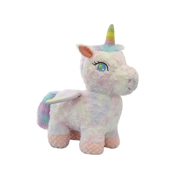 Nouveau Kawaii Arc-en-Ciel Agneau Laine Polaire Jouet en Peluche Mignon Coloré Mouton Animal Poupée Enfants Jouets Enfants Ca