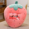 Mignon en Peluche Avocat Jouet Dessin animé Fraise Carotte Banane Oreiller Fruits Enfants Jouet Kawaii Cadeau d’Anniversaire 