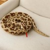 KiLoom Serpents Géants Peluche Jouet Simulation Long Python D’Or Peluche Serpent Peluche Enfants Garçons Cadeau Décoration À 