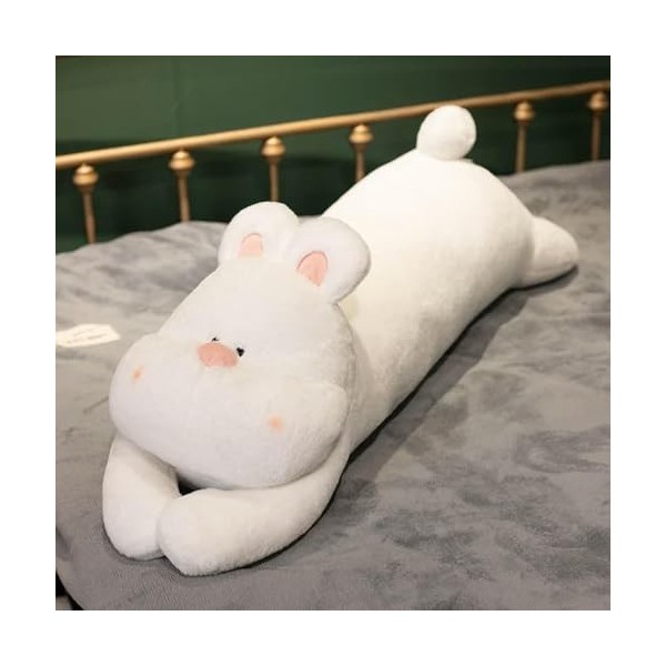 KiLoom Chien Couché Jouets en Peluche Oreiller Animal en Peluche Confort Doux Lapin Chat Poupées Dessin Animé Anime Jouet Enf