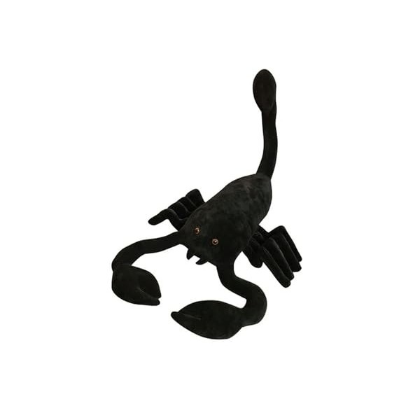 KiLoom Réaliste Grande Taille Noir Scorpion Peluche Jouets Simulation Animal Animal Poupées Créatives Jouets en Peluche pour 
