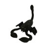 KiLoom Réaliste Grande Taille Noir Scorpion Peluche Jouets Simulation Animal Animal Poupées Créatives Jouets en Peluche pour 