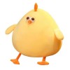 KiLoom Poussin Poupée Peluche Gras Doux Poulet Animal Peluche Oreiller Élastique Bébé Jouet Réconfortant Cadeau D’Anniversair