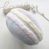 NOpinz Candy Macaron Forme Ronde Oreiller en Peluche Coton Doux Dessert Peluche Jouet Poupée Home Decor Canapé Chaise Coussin