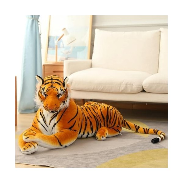 Peluche Tigre Géant Jouets Réaliste Peluche Jouets Enfants Poupées Enfants Garçons Cadeaux D’Anniversaire Kawaii Home Decor C
