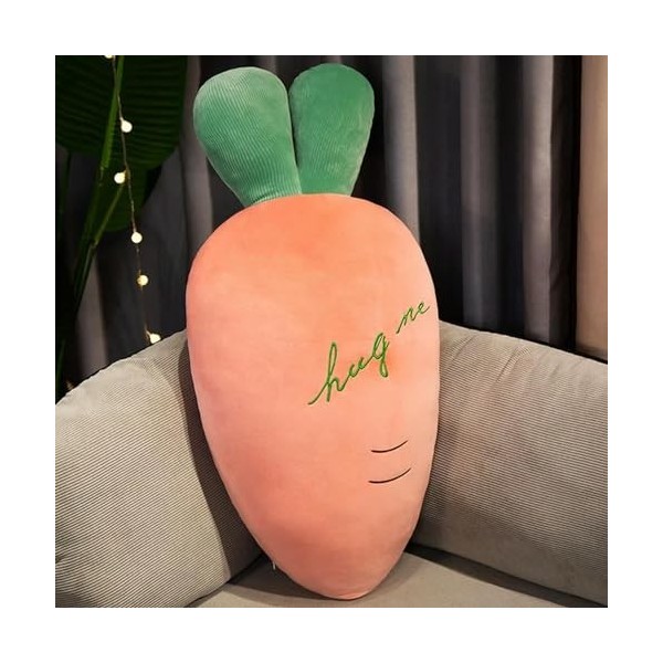 Grande Taille Dessin Animé Carotte en Peluche Jouet en Peluche Plante Oreiller Kawaii Carotte Poupée Couchage Matelas Fille C