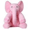 55cm Peluche éléphant Extra Douce et câline XXL, Gris