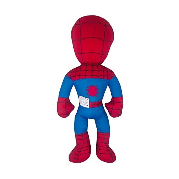 SAMBRO Peluche Spiderman 50CM Peluche Con Sonido Hombre Araña Marvel Peluche Grande Spiderman Regalo Cumpleaños Niños y Niñas