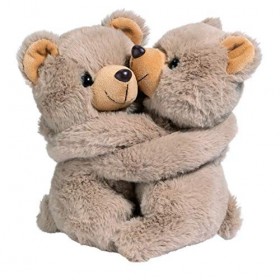 katerina prestige Peluche Couple Ours 22/23/11cm