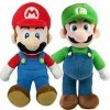 lhtczzb Lot de 2 poupées en peluche Super Mario Bros de 35 cm - Jouet pour enfants - Anniversaire